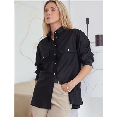 Блузка из полупрозрачного лиоцелла