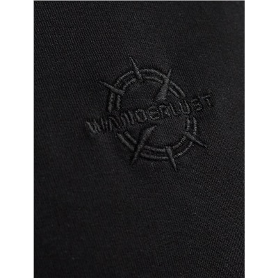 Свитшот с воротом стойкой на молнии из эластичного футера двухнитки