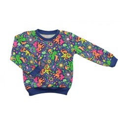 Кофта 4060/16 джинс, пони