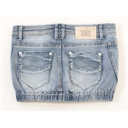 SK-100E Юбка джинсовая женская (98% хлопок, 2% спандекс) размер W25 - 38 российский