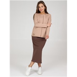 Лилиана - лонгслив светлый беж