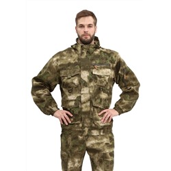 Костюм "БАРС" куртка/брюки, цвет: кмф "Облака зеленый", ткань: Грета