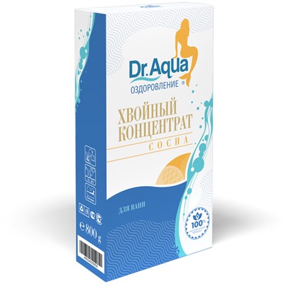 Dr aqua хвойный концентрат пихта 800 гр