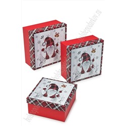 Коробки квадратные 3 в 1, 20*20*9,5 см (SF-7564) №14