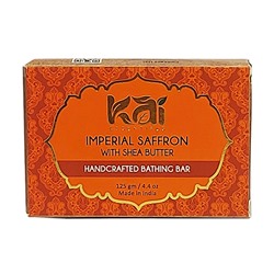 IMPERIAL SAFFRON with Shea Butter, Handcrafted Bathing Bar, Kai Essentials (ИМПЕРАТОРСКИЙ ШАФРАН с маслом ши, мыло ручной работы, Каи Эссеншиалс), 125 г.