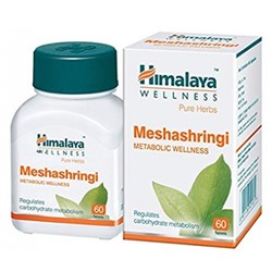 MESHASHRINGI Metabolic Wellness, Himalaya (МЕШАШРИНГИ, для нормализации уровня сахара в крови, Хималая), 60 таб.