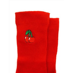 Детские носки 3-5 лет 15-18 см  "Fruit" Вишенки