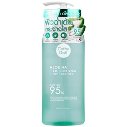ALOE HA Fresh Aloe Vera Body Bath Gel, Cathy Doll (Гель для душа с АЛОЕ ВЕРА 95%, Кэти Долл), 520 мл.