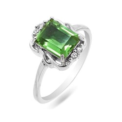 Кольцо из серебра султанит, Бенинья