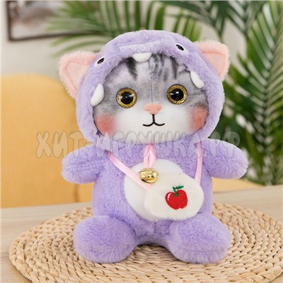 Мягкая игрушка Котик в костюме 30 см в ассортименте catk30, catk30