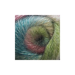 Mohair delicate color flow