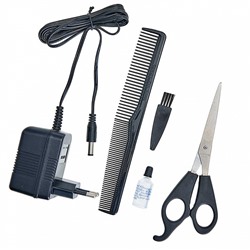 Машинка для стрижки волос DELTA DL-4035A аккумуляторная, серебро