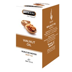 WALNUT OIL, Hemani (Масло ГРЕЦКОГО ОРЕХА, Хемани), 30 мл.