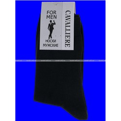 Кавалер носки мужские с-330 черные