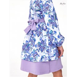 Платье Provance ирисы-лаванда