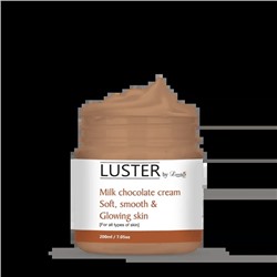 MILK CHOCOLATE Cream, Luster (МОЛОЧНЫЙ ШОКОЛАД успокаивающий крем для лица, Ластер), 200 мл.