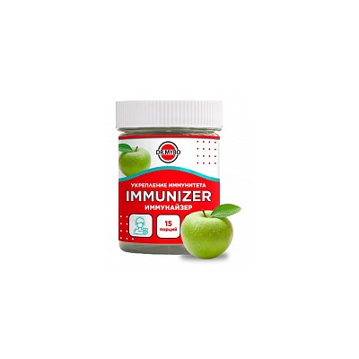 IMMUNIZER, Dr.Mybo (Коктейль для укрепления иммунитета ЯБЛОКО), 75 г. (15 порций).