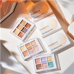 FAMOTY Палетка консилеров для лица, тон 01