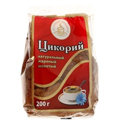 ЦИКОРИЙ натуральный жареный молотый, Русский Цикорий, 200 г.