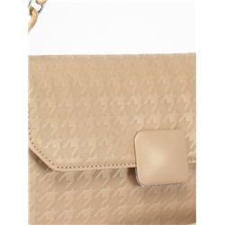 Сумка женская искусственная кожа Ch&K-2633,  1отд,  плечевой ремень,  бежевый 254485