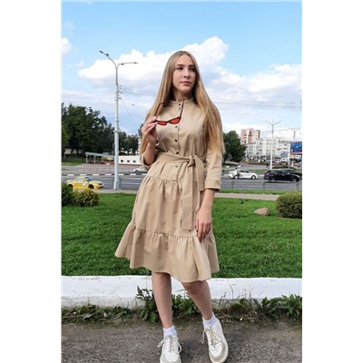 Lady Smile 105 беж, Платье