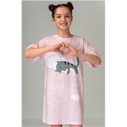Туника оверсайз для девочки Happyfox