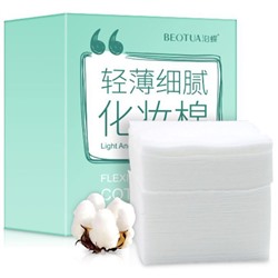 Универсальные безворсовые хлопковые салфетки, упаковка 100 шт, 6*7 см.