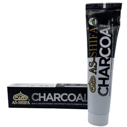 CHARCOAL Toothpaste, As-Shifa (УГОЛЬНАЯ отбеливающая зубная паста для ежедневного использования, Ас-Шифа), 90 г.