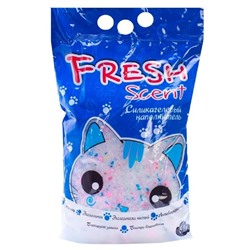 Наполнитель Fresh силикагель 3,2л цветные гранулы  АГ