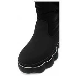 AL8058 черн Сапоги зима для девочек (33-38)/6