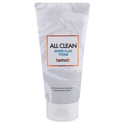 Heimish, All Clean, пенка с белой глиной, 150 г