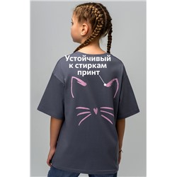 Футболка оверсайз для девочки Happyfox