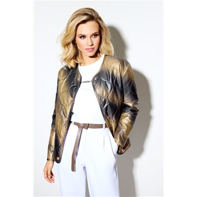 DiLiaFashion 0566 коричневые_оттенки, Куртка