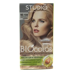STUDIO  BIOCOLOR Крем-краска стойкая 90.108 жемчужный блондин