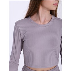 Лонгслив "Джулия" серый