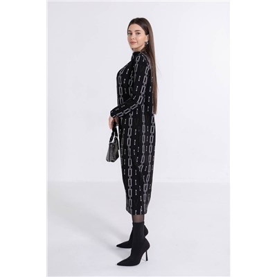Ivera 1053 черный, Платье
