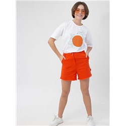 10193 бел Футболка для девочек (146-164)