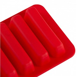 Форма силиконовая "Дамские пальчики" 24,5*9 см, 10 ячеек