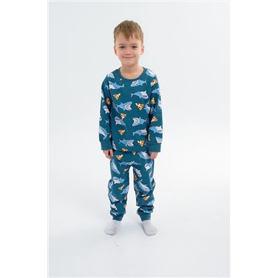 Пижама из футера с начесом для мальчика Happyfox