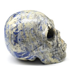 Череп из лазурита 90*64*75мм, 659г