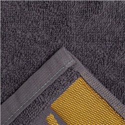 Полотенце махровое Этель «Самый лучший муж» 30х60 см, 100% хл, 360гр/м2