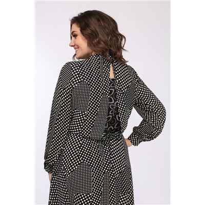 Lady Style Classic 2409/1 черный-белый, Платье