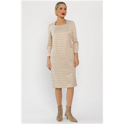 Платье Настроение (бежевое) П13744-19М