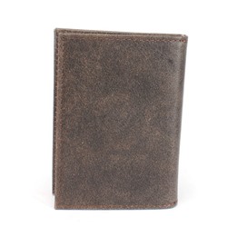 Обложка для авто+паспорт Croco-ВП-103 натуральная кожа коричневый анти крек (214)  243981