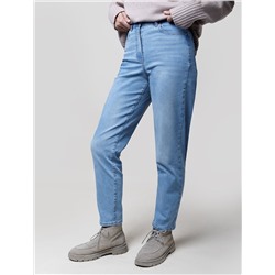 Джинсы мом фит из мягкой эластичной джинсы 12OZ