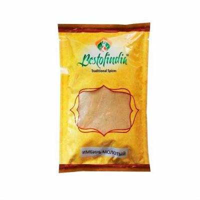 GINGER POWDER Bestofindia (Имбирь Молотый, Бестофиндия), 100 г.