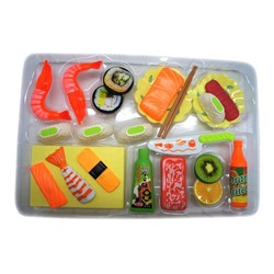Продукты Суши 24 предмета 37*25см / коробка 18-С1
