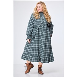 Anelli 977 зеленый_NEW, Платье