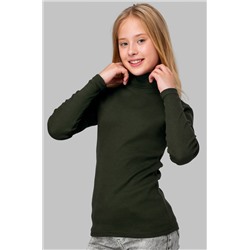 Детская базовая водолазка в рубчик Happyfox