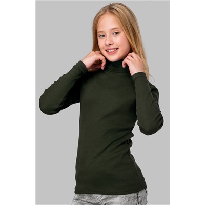 Детская базовая водолазка в рубчик Happyfox